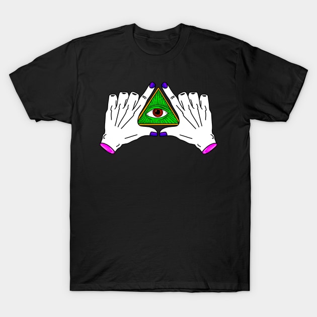 Illuminati Skeleton All-seeing eye T-Shirt by heidiki.png